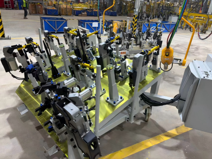 Rear Floor Manual Spot Welding Jig